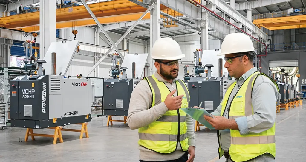 PowerLink Engineers working on research and development