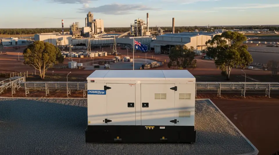 PowerLink generator in use in manufacturing facility